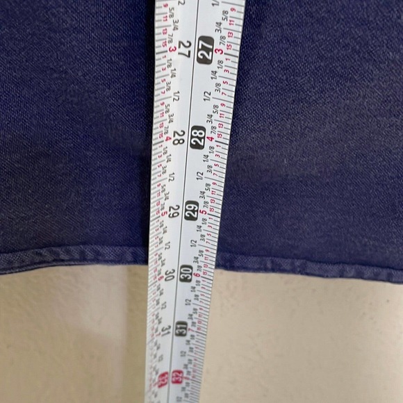 Raging Bull Medium Mens Navy Blue Cotton Long Sleeve Collared Button Up Shirt - Picture 7 of 10